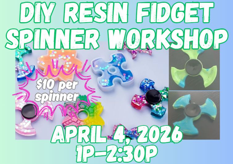 DIY Resin Fidget Spinner Workshop!