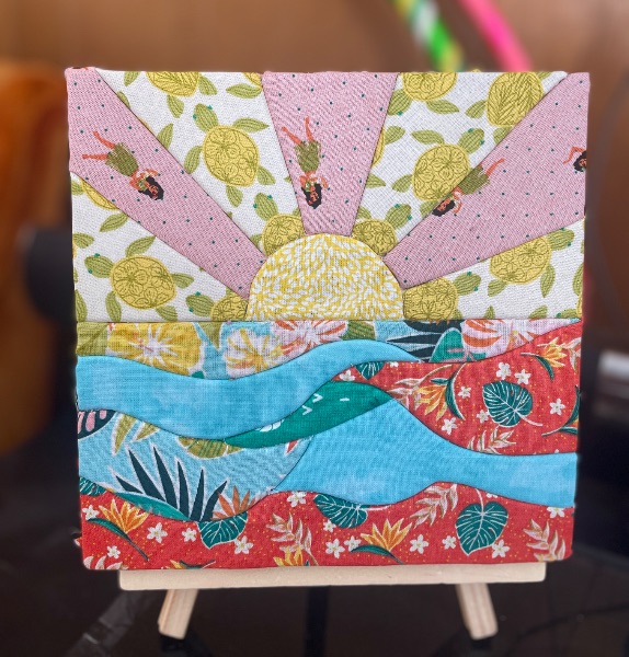 4/25 Kinusaiga Fabric Collage Craft Party