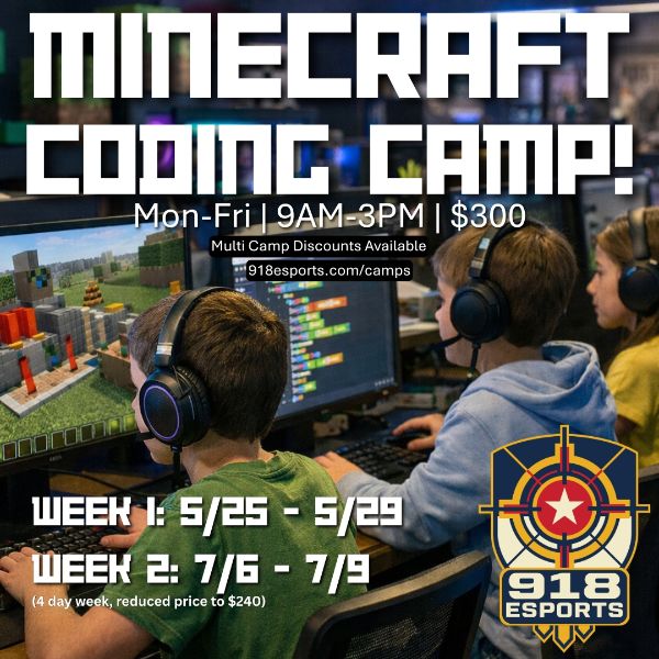 Minecraft: Intro to Coding Camp!