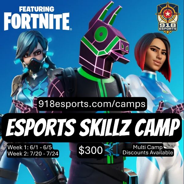 eSports Skillz Camp: Featuring Fortnite!