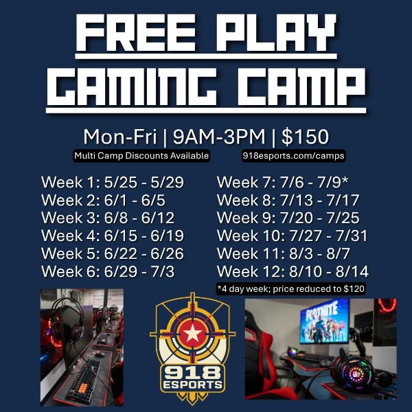Free Play Gaming Camp