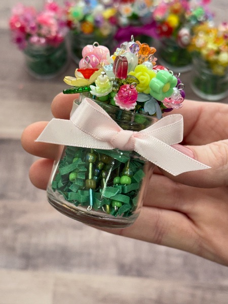 Beaded Flower Bouquet Workshop 4/26 Mashcraft Brewery Fishers