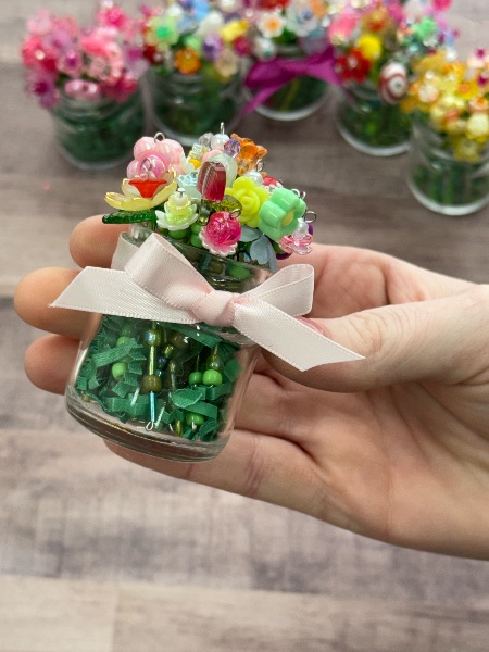 Beaded Flower Bouquet Workshop 5/7 at Mashcraft Brewery Fishers