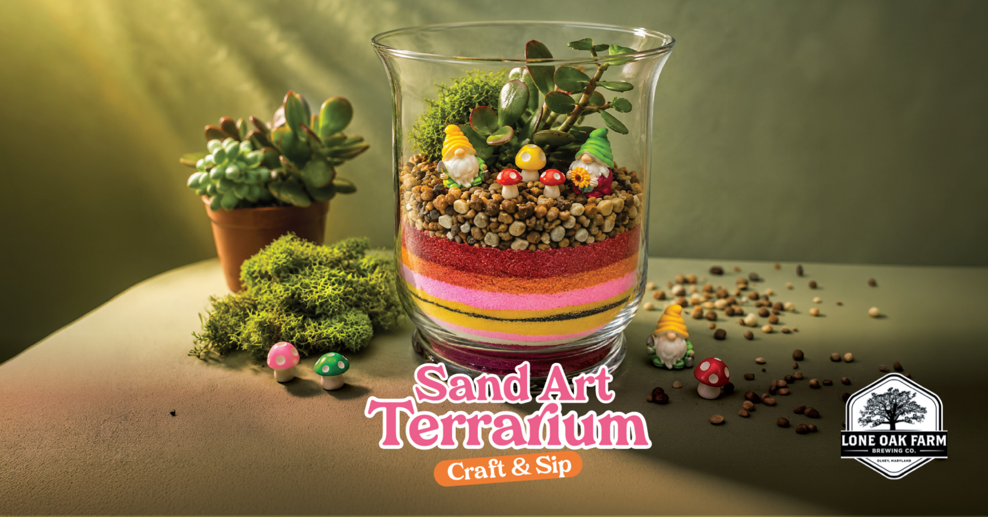Make Your Own Sand Art Terrarium