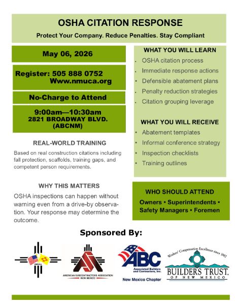 OSHA Citation Response