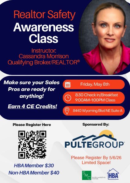 Realtor Safety Awareness Class Realtor Safety Awareness Class