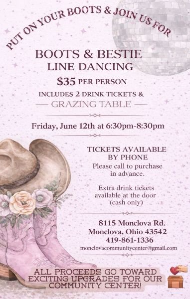 Boots & Besties Line Dancing Fundraiser