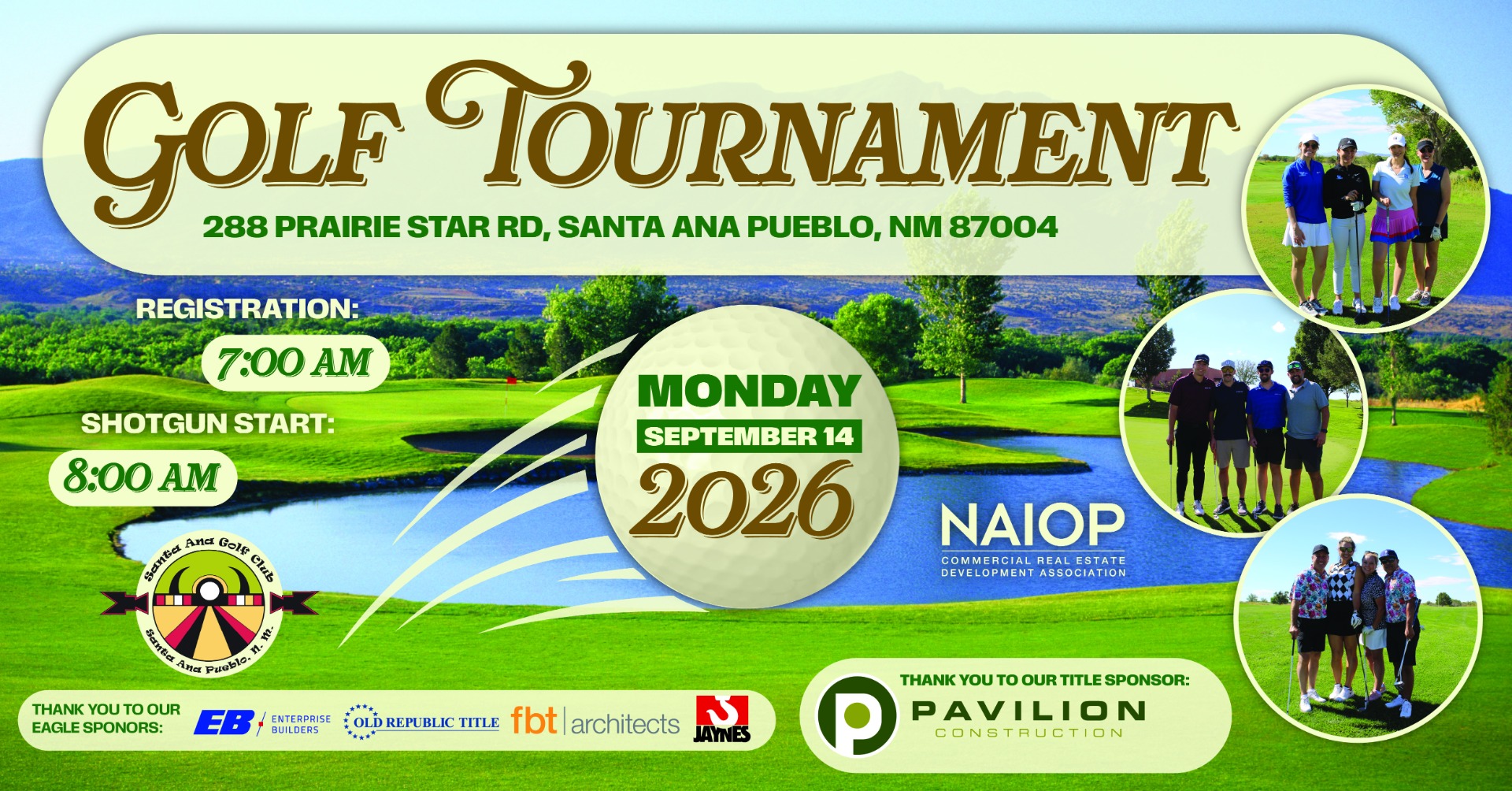 23rd Annual NAIOP NEW MEXICO GOLF Tournament