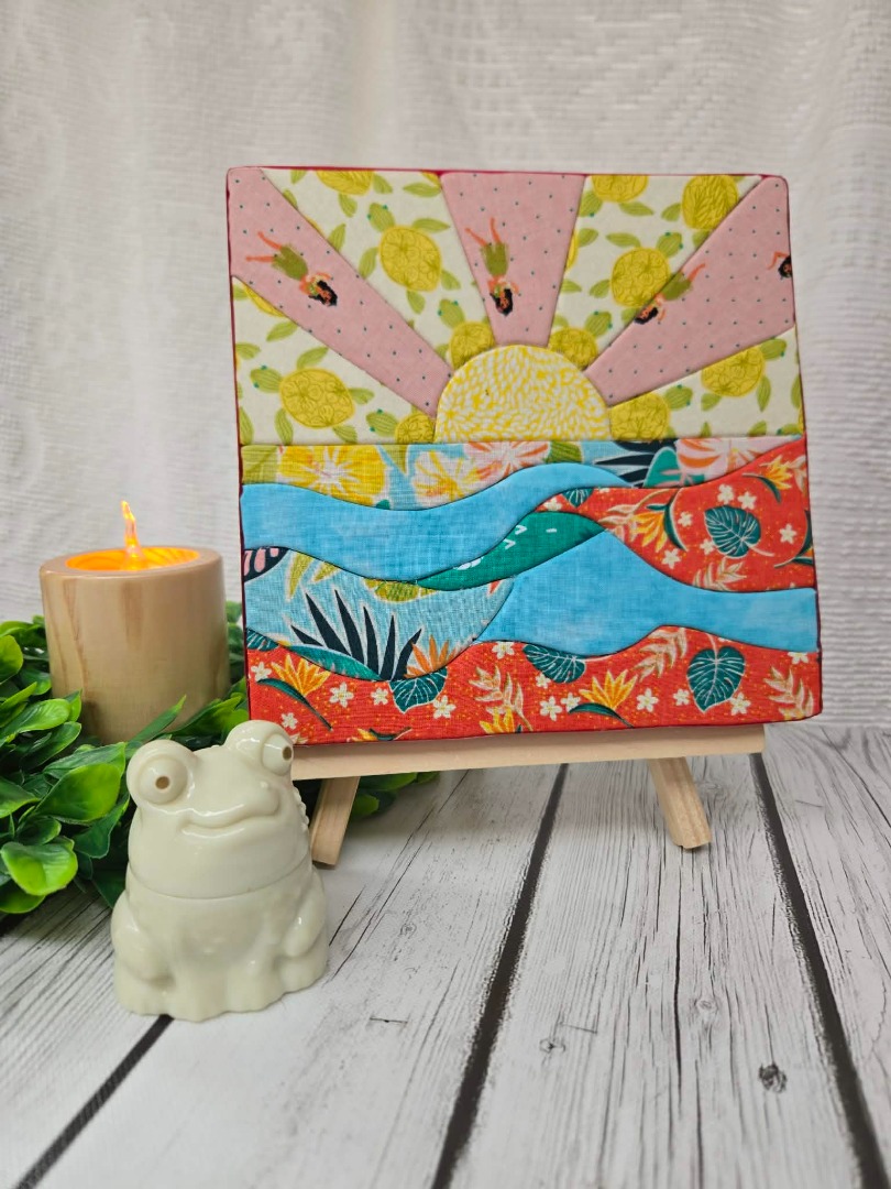 5/27 Kinusaiga Fabric Collage Craft Party at Brightside Aleworks