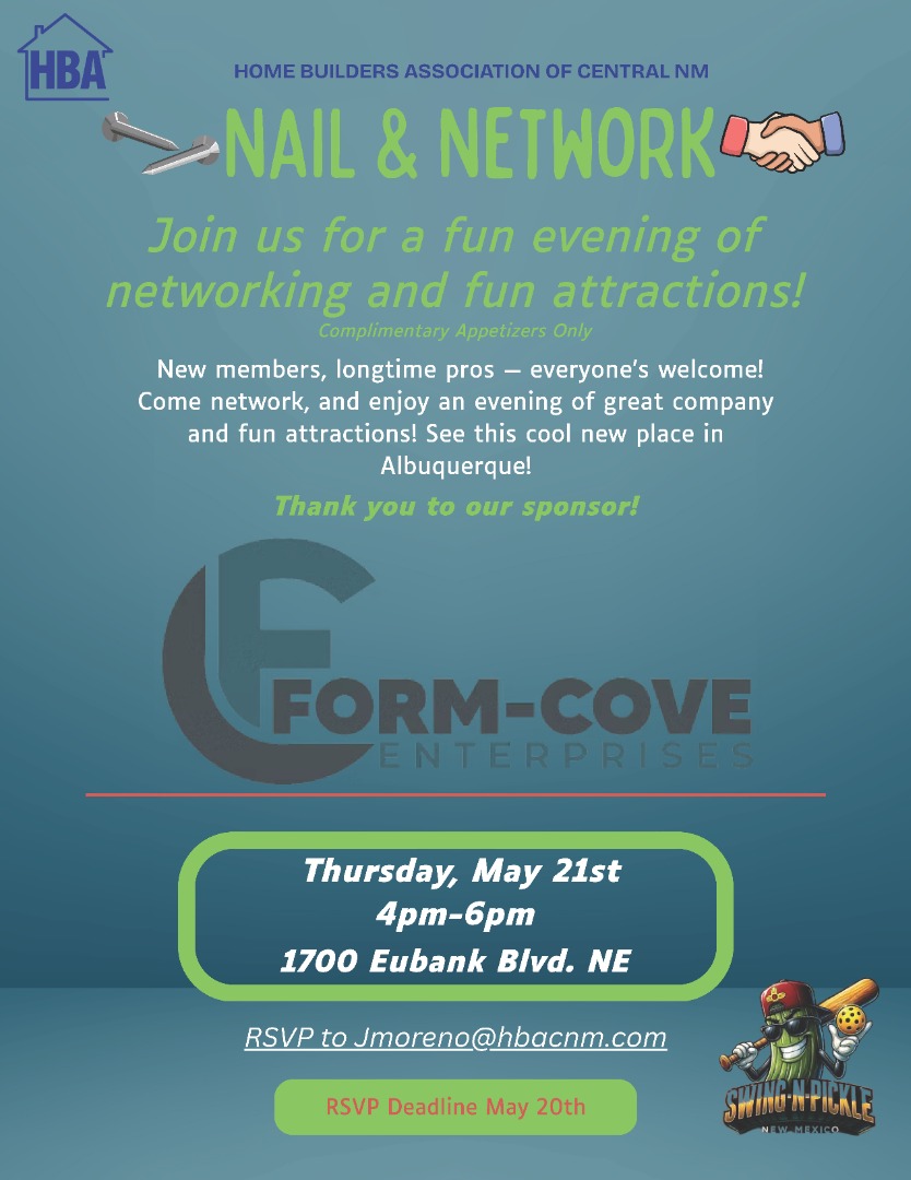 HBA of CNM Nail & Network! May 21st!
