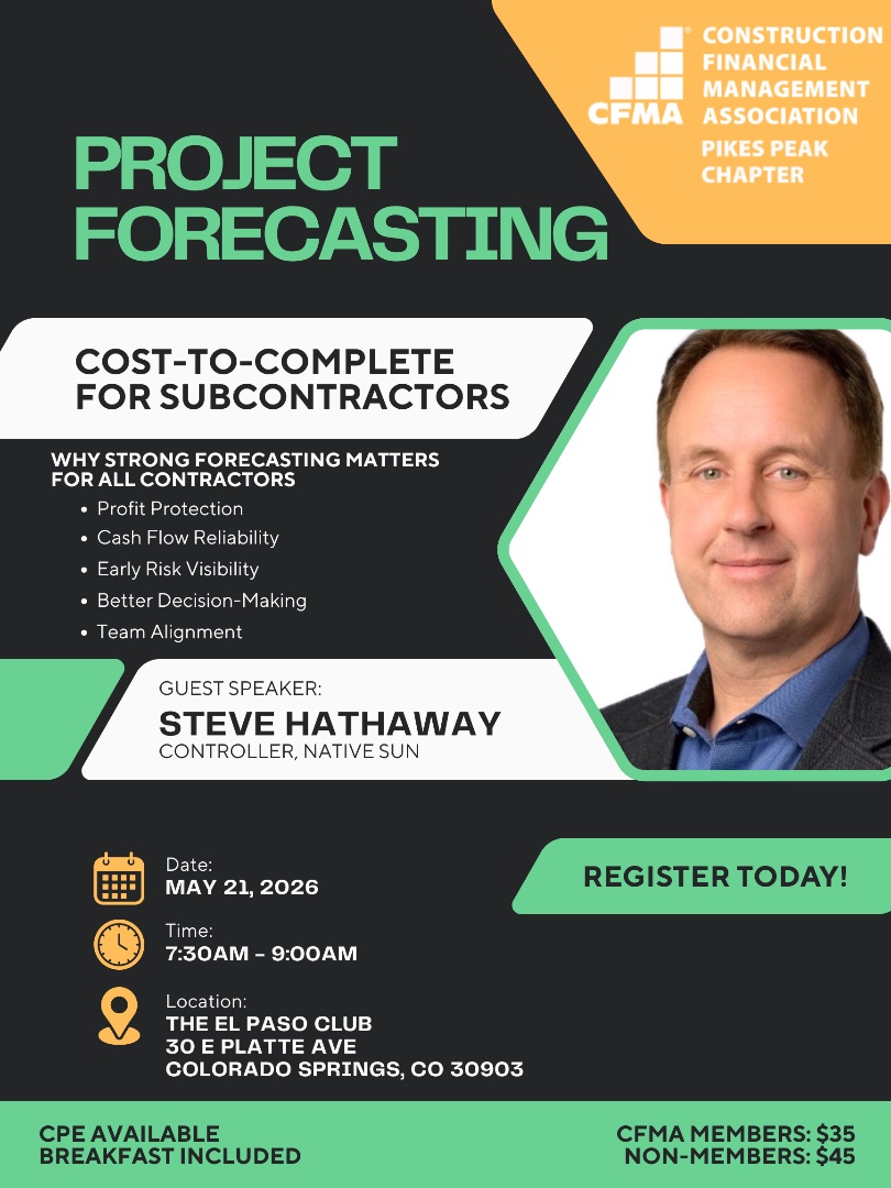 Project Forecasting: Cost-to-Complete for Subcontractors