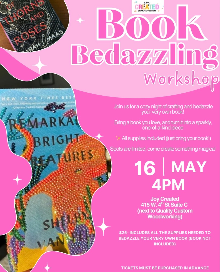 Book Bedazzling