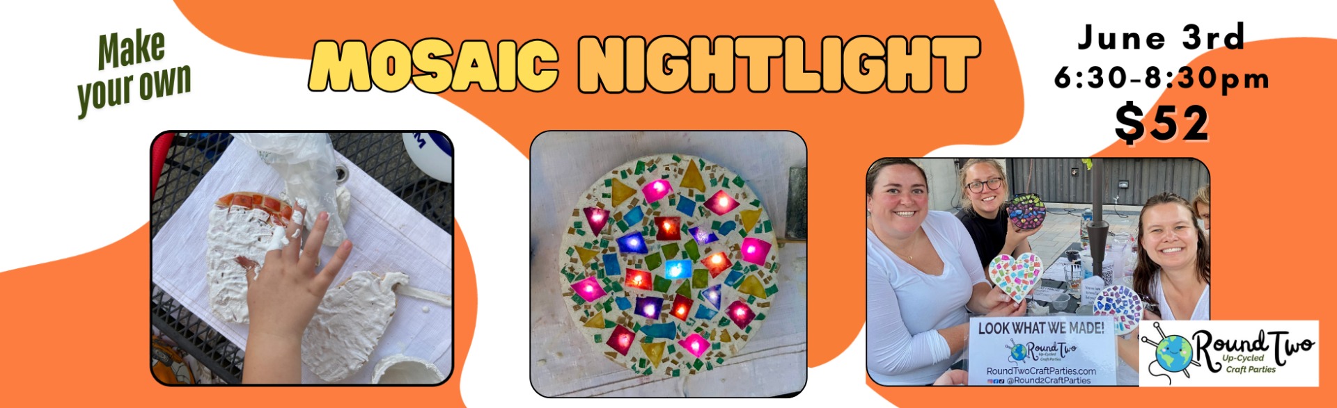 Make your Own Mosaic Nightlight
