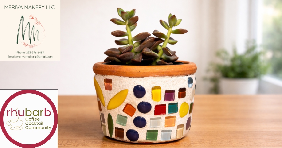 Make Your Own Mosaic Pot