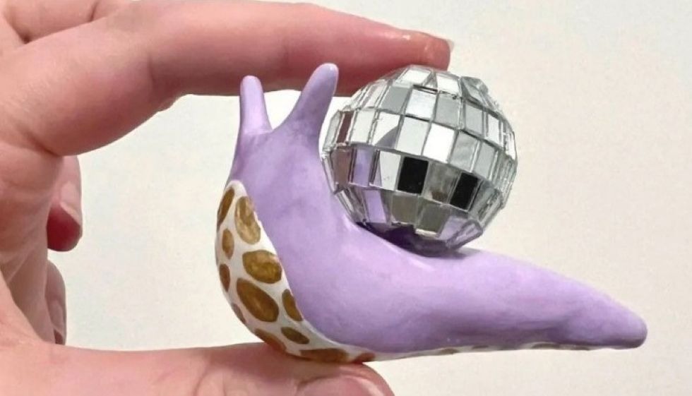 Disco Snail Charm Workshop