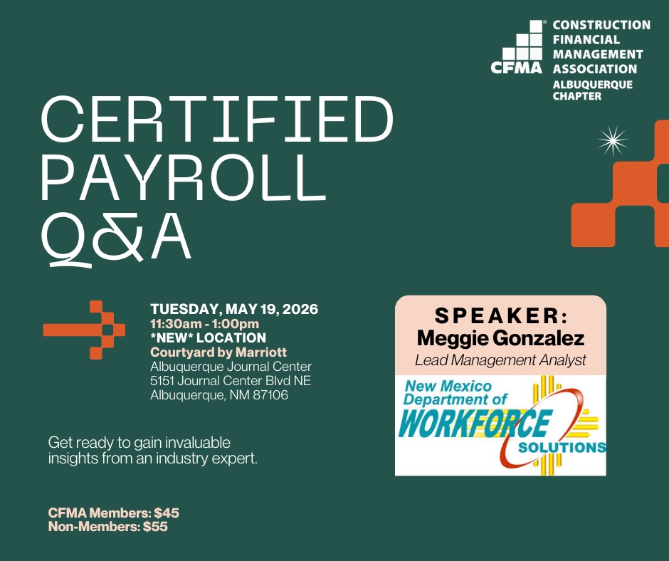 Certified Payroll Q&A Luncheon