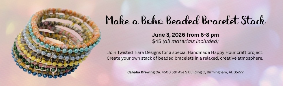Make a Boho Beaded Bracelet Stack on 6/3 Make a Boho Beaded Bracelet Stack on 6/3