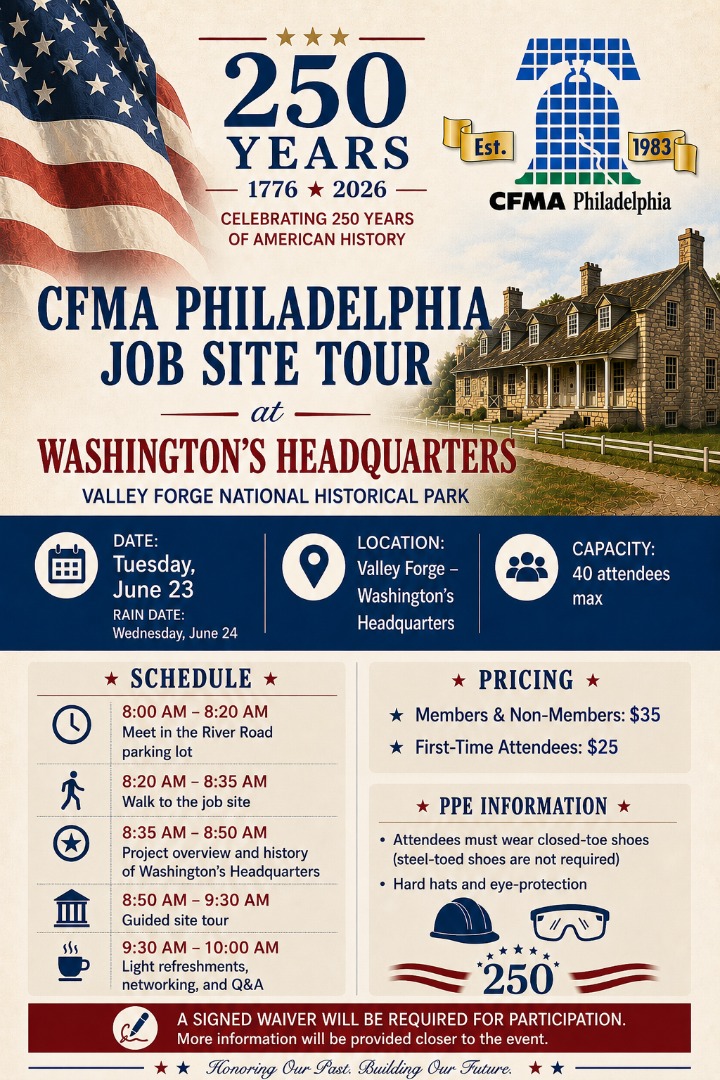 Valley Forge Site Tour & Networking Event Valley Forge Site Tour & Networking Event