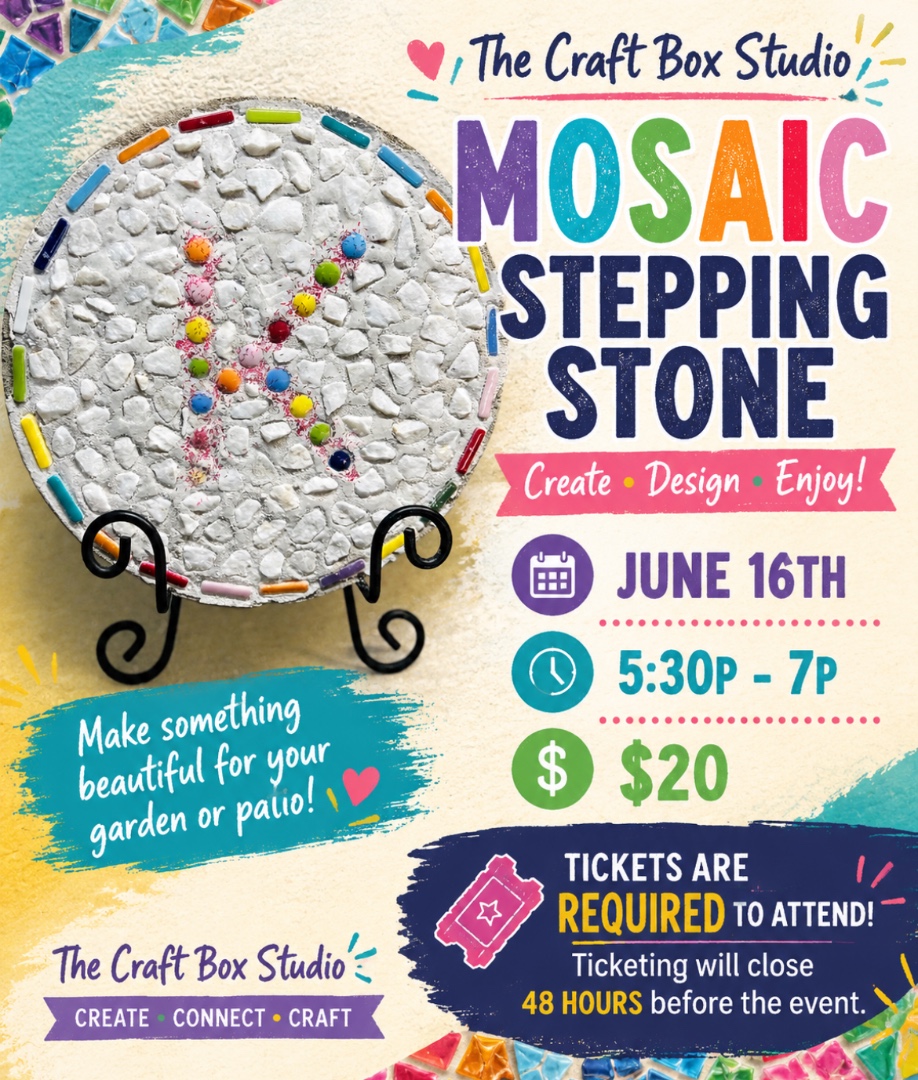 Mosaic Stepping Stone!