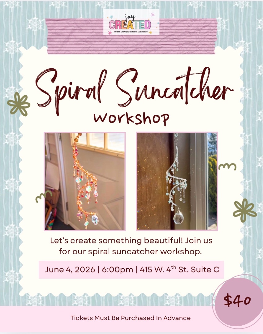 Spiral Suncatcher Workshop