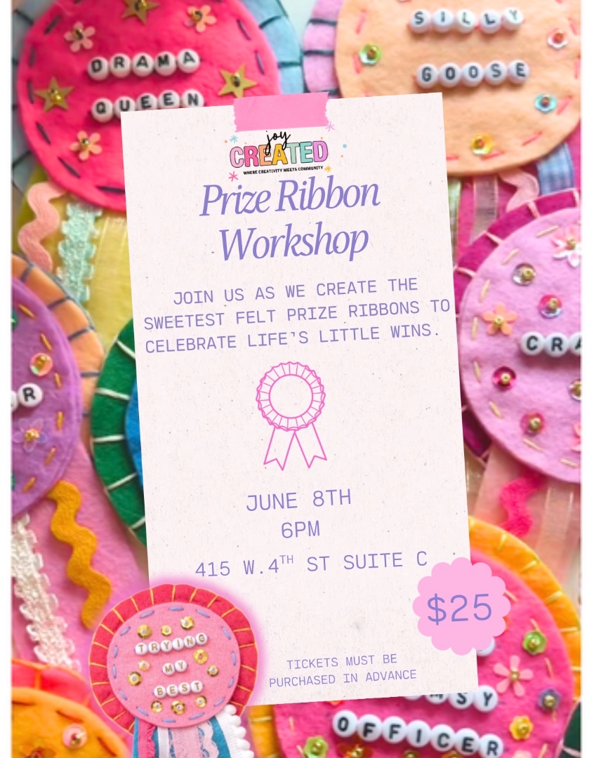 Felt Prize Ribbons Workshop