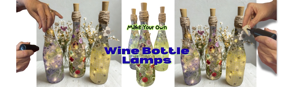 Wine Bottle Lamps Craft Night