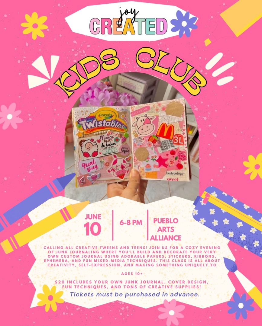Kids Club- Junk Journaling Kids Club- Junk Journaling