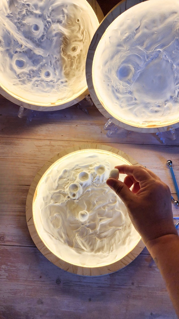 Make Your Own Light Up Moon