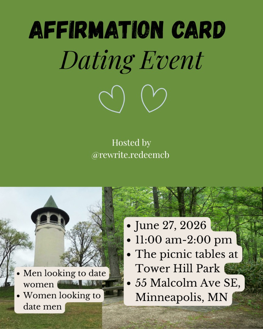Affirmation Card Dating Event