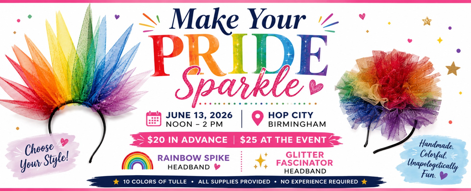 Make Your Pride Sparkle!