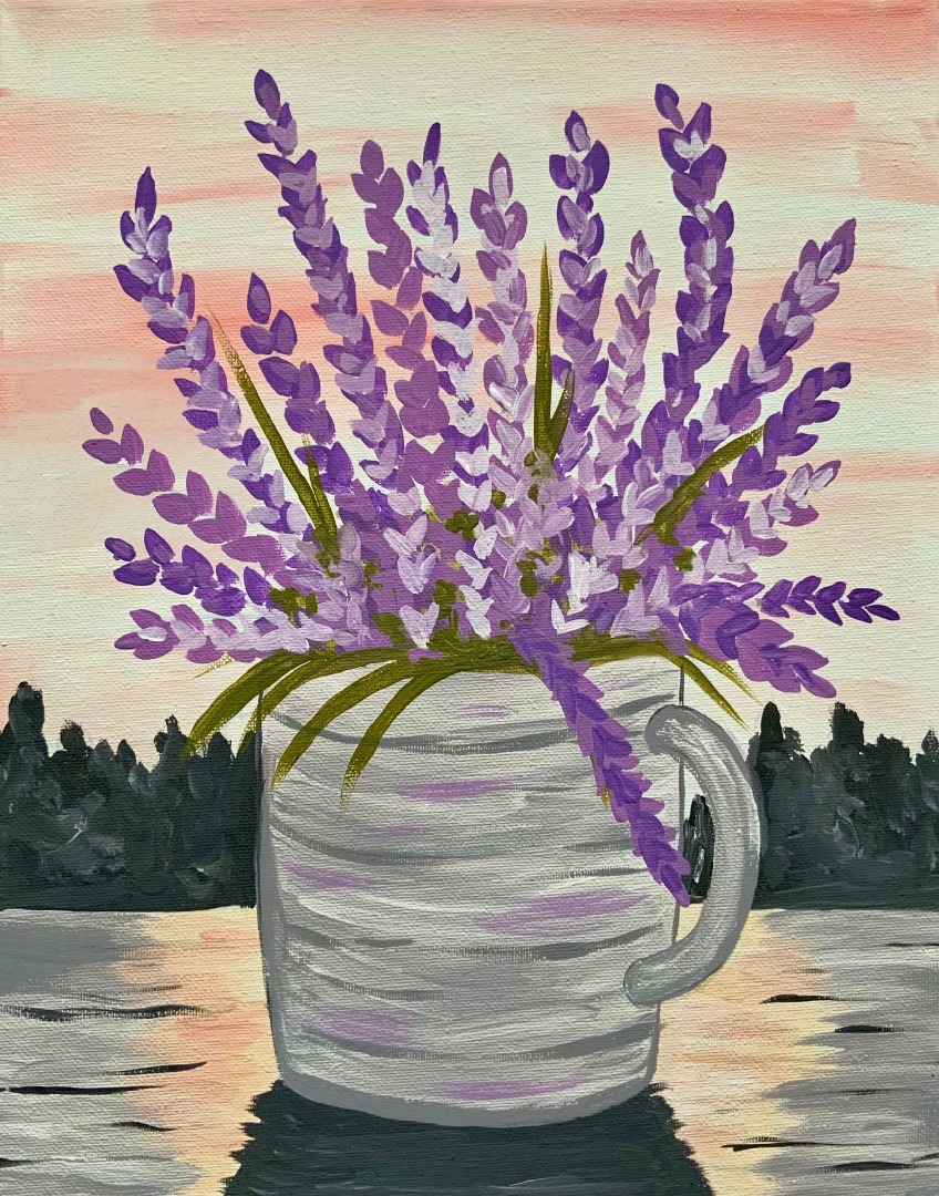 Lavender at Last Light Lavender at Last Light