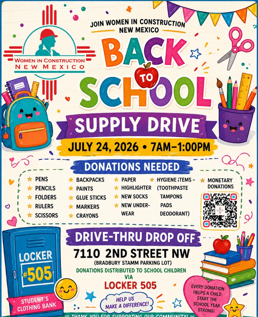 2026 WICNM School Supply Drive