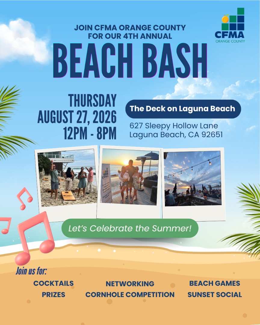 CFMA Orange County Beach Bash