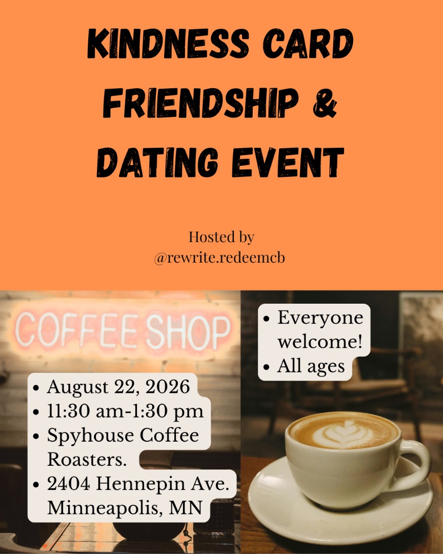Kindness Card Friendship & Dating Event