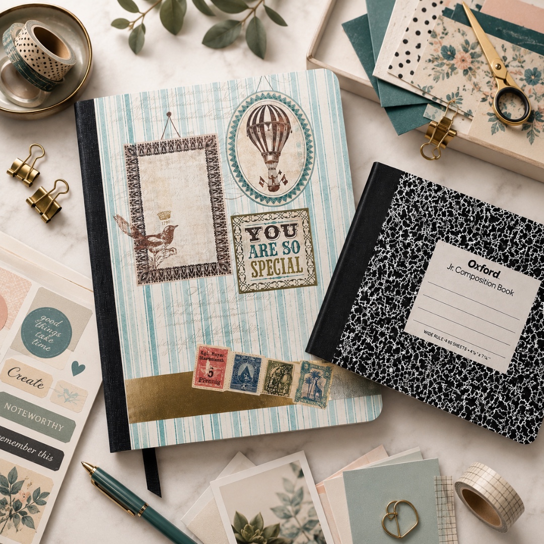 Notebook Glow-Up Workshop-From Ordinary Into Extraordinary