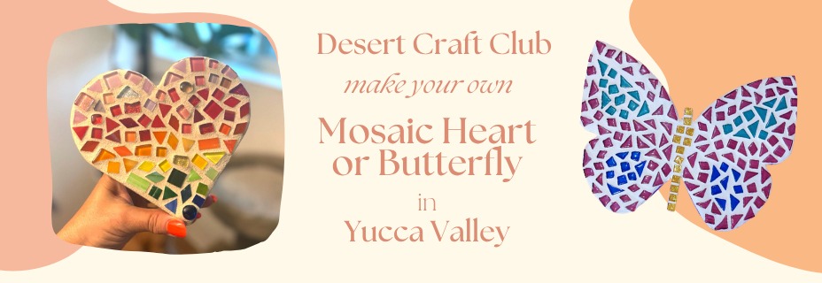 Make Your Own Mosaic Heart or Butterfly