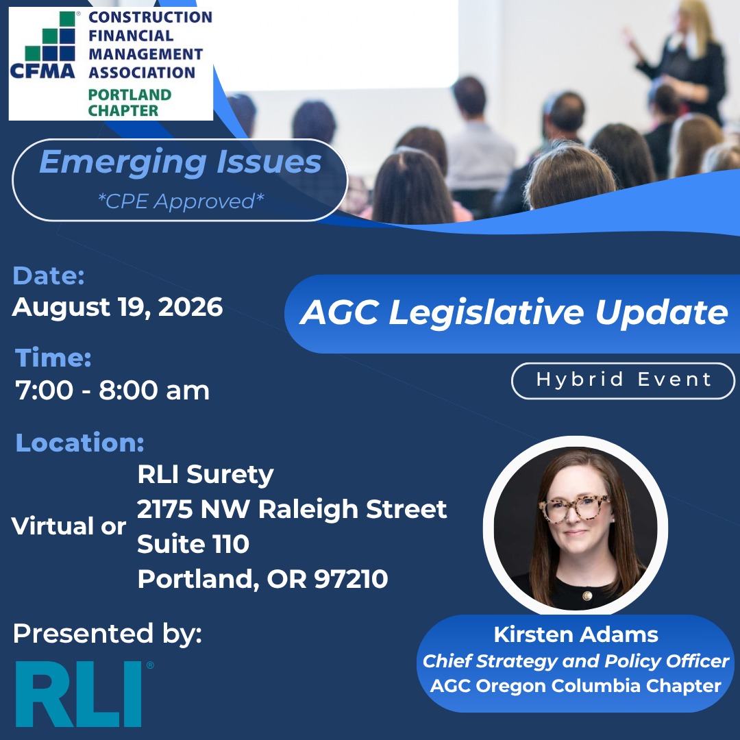 Emerging Issues: AGC Legislative Update