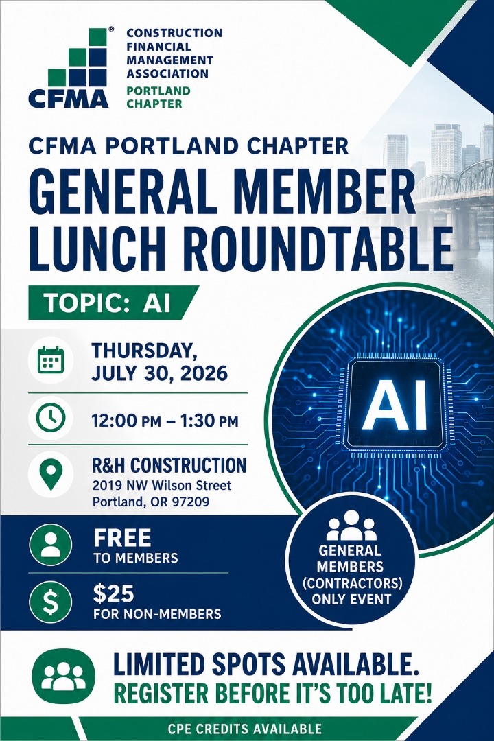 General Member Lunch Roundtable: Topic - AI