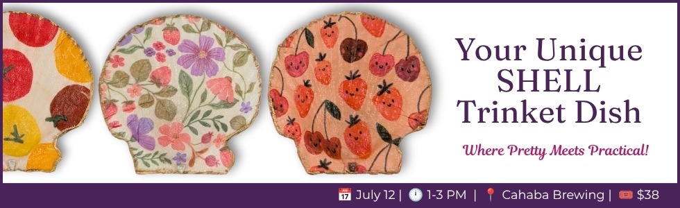 Create Your Own Unique Shell Trinket Dish