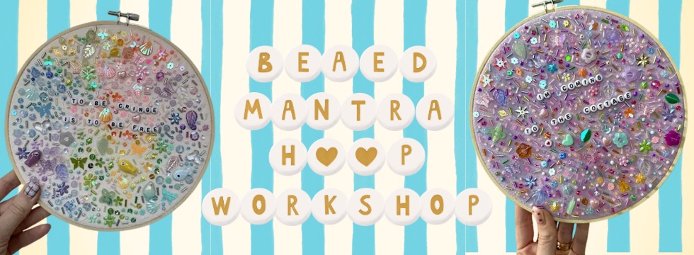Beaded Mantra Hoop Workshop