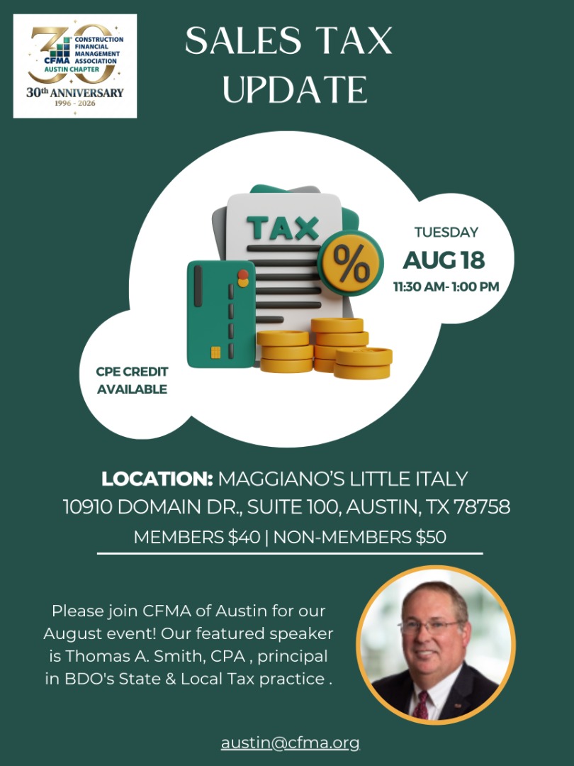 Sales Tax Update