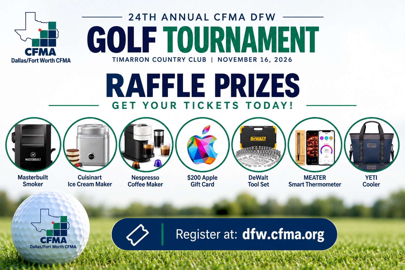 Golf Tournament 2026 Raffle Tickets