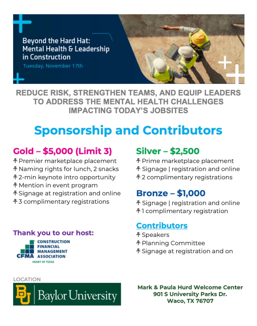 Beyond the Hard Hat: Mental Health & Leadership in Construction
