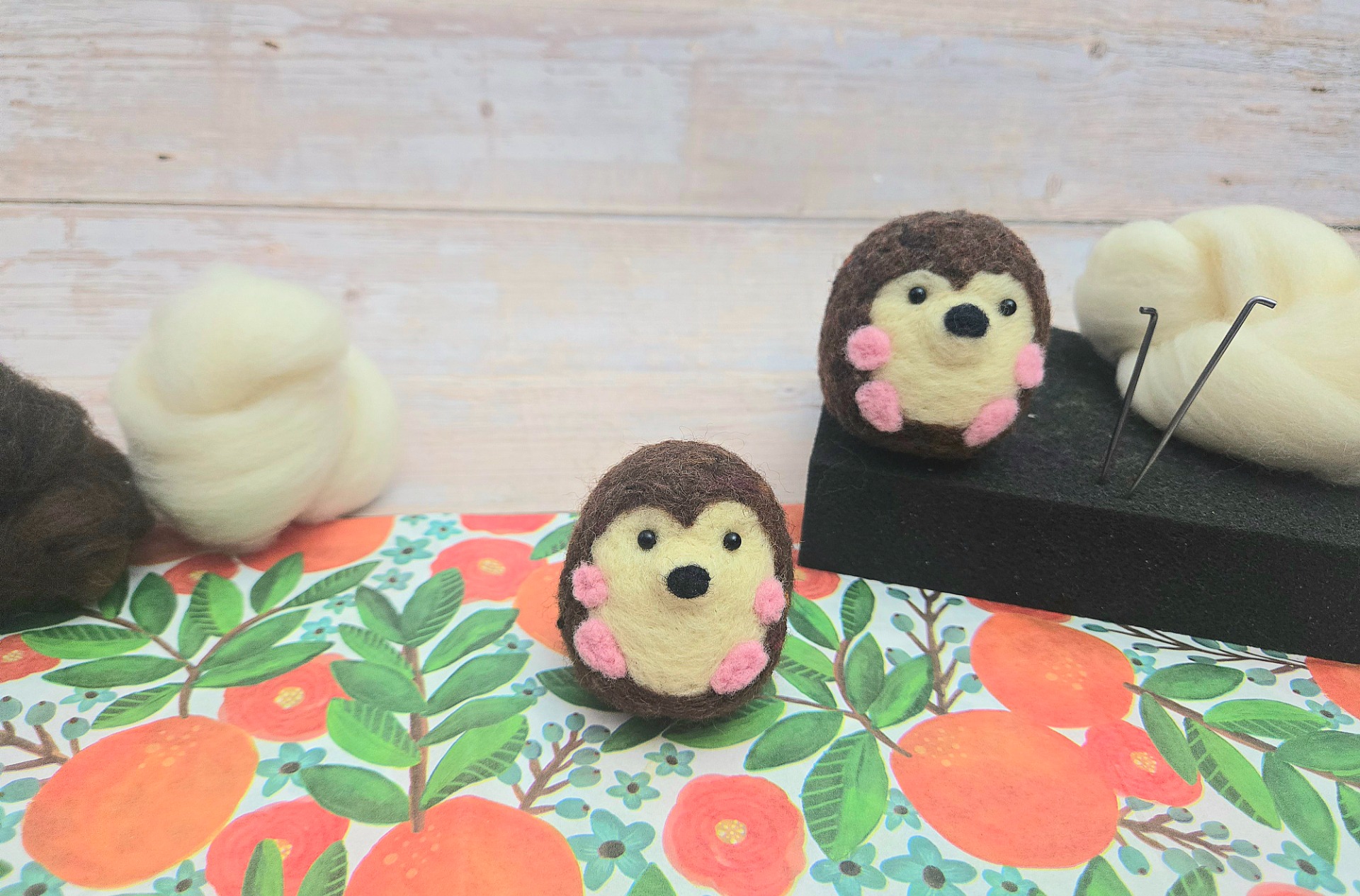 9/16 Felted Hedgehog Craft Party at Brightside 9/16 Felted Hedgehog Craft Party at Brightside