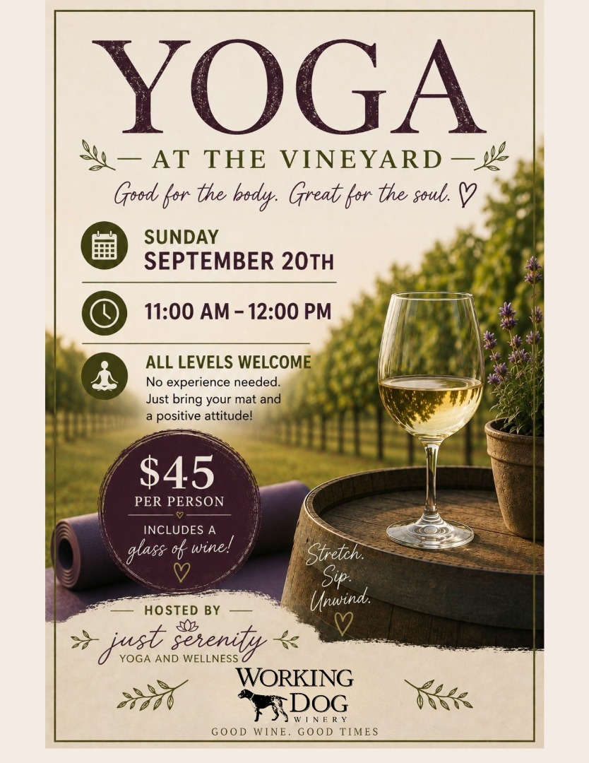 Yoga at the Vineyard