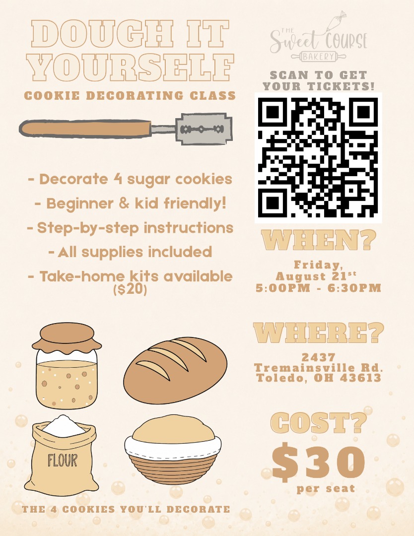 Dough It Yourself Cookie Decorating Class