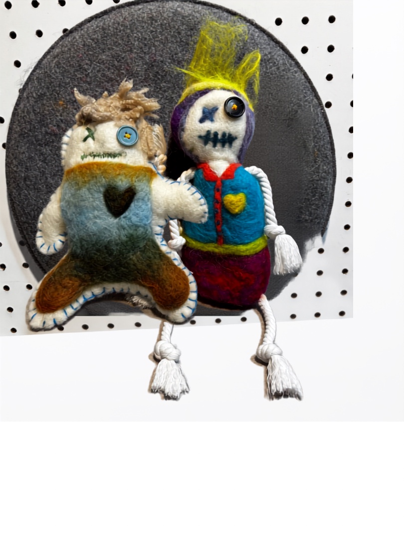 Dammit Dolls Needle Felting