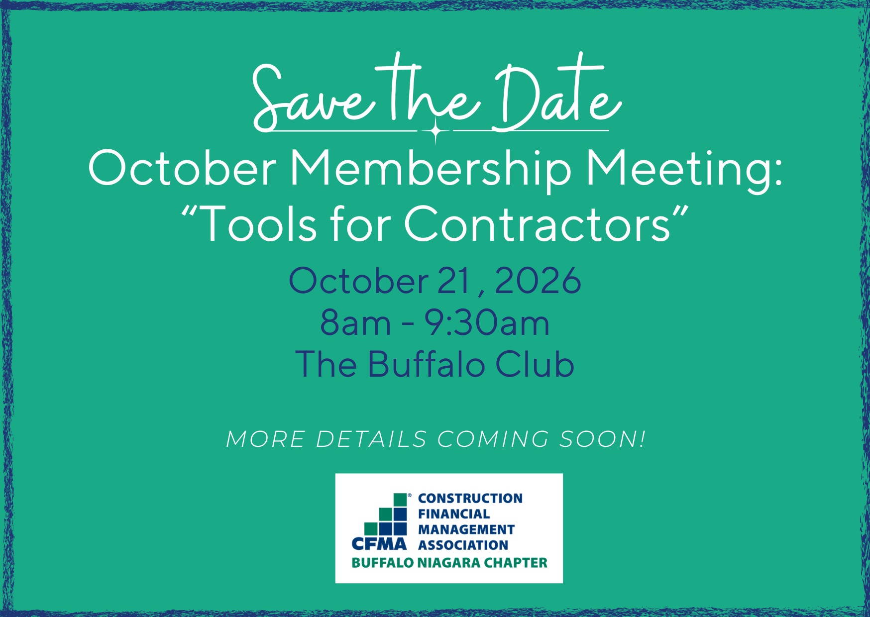 October Membership Meeting
