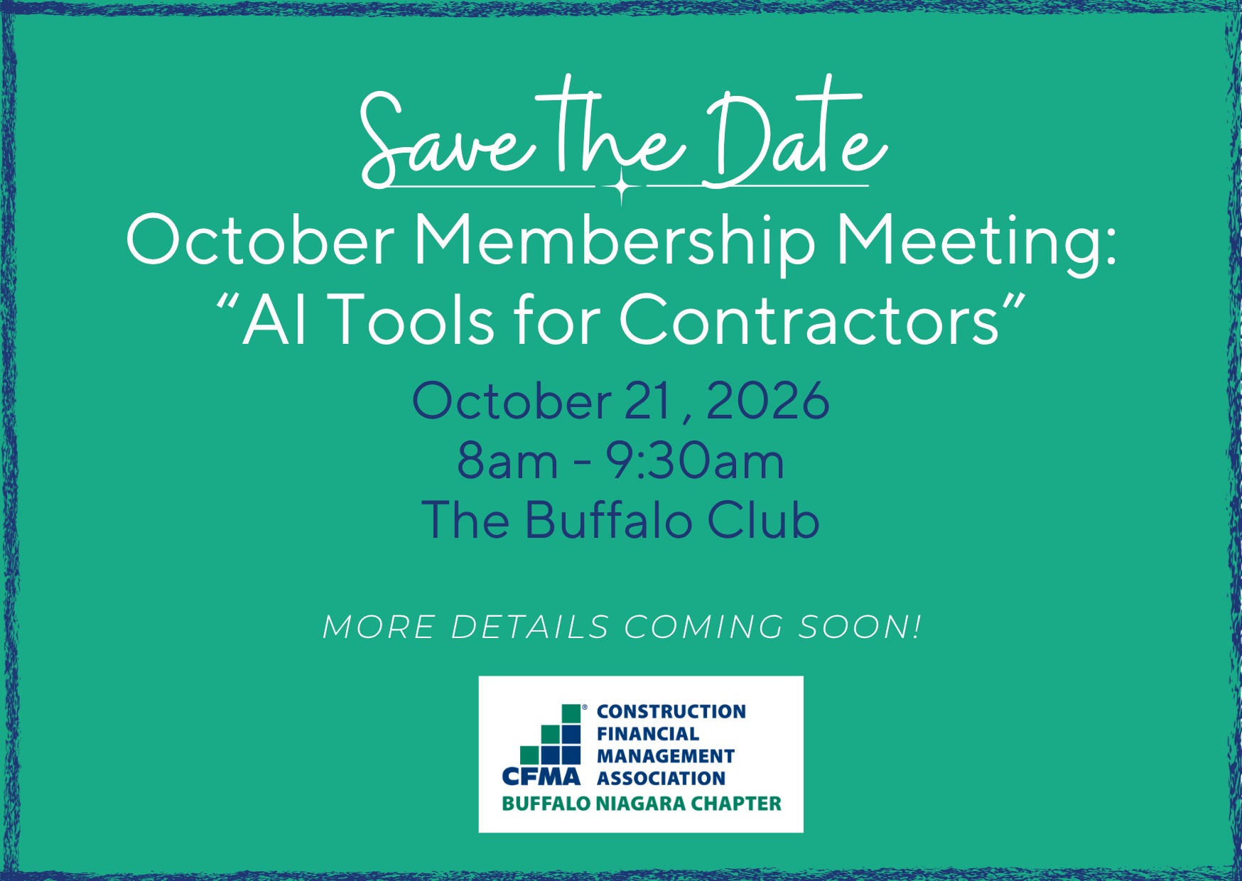 October Membership Meeting - "AI Tools for Contractors"