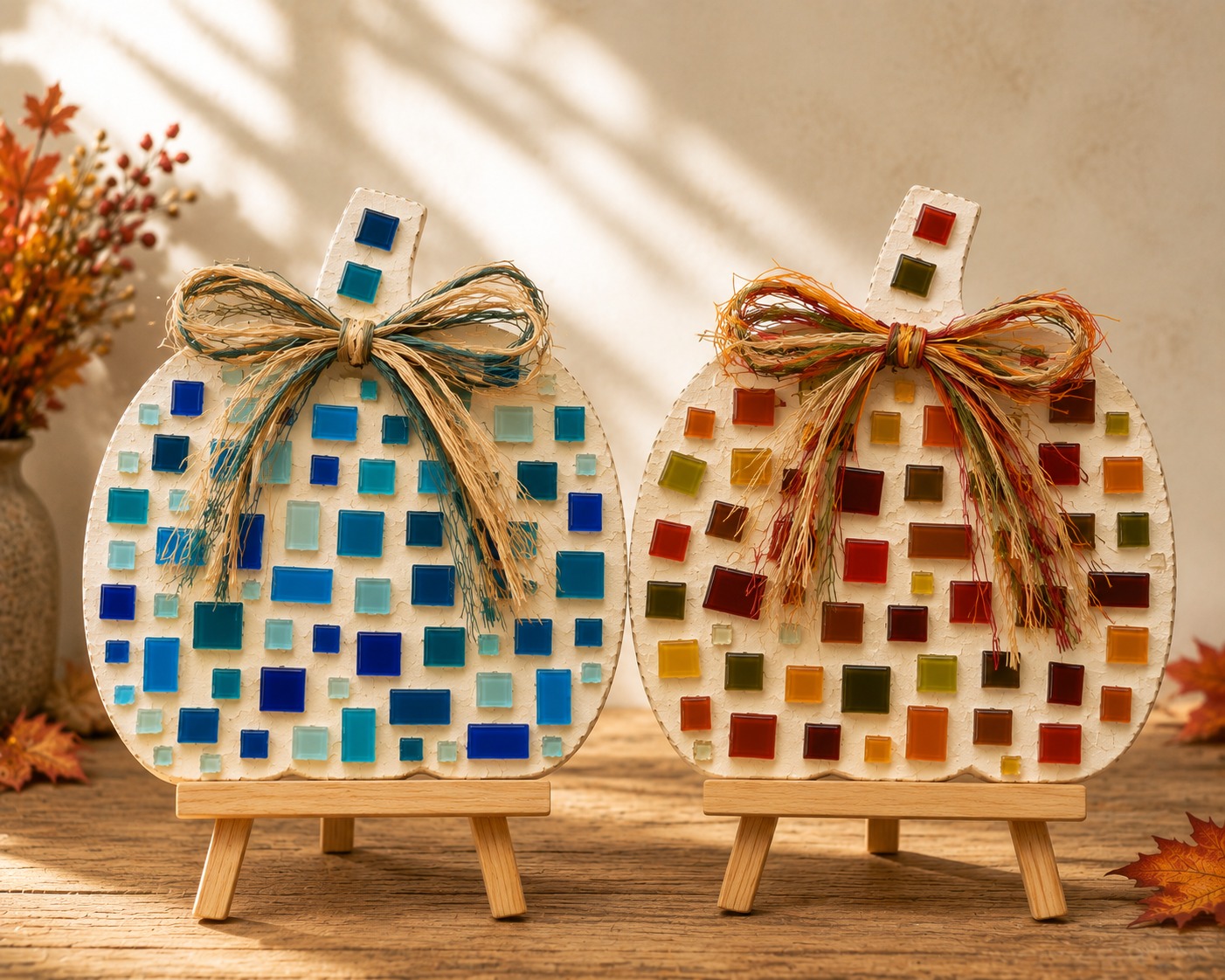 Mosaic Pumpkin Craft Party at Mystic Ice Cream in FLP